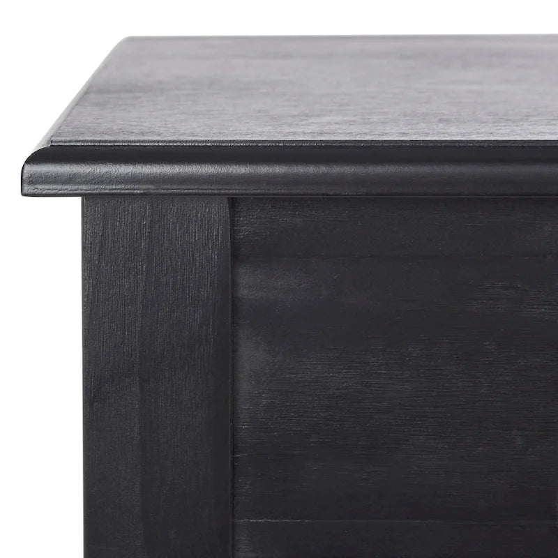 Bureau classique 1 tiroir avec pieds tournés et plateau marron foncé