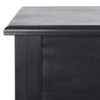 Bureau classique 1 tiroir avec pieds tournés et plateau marron foncé