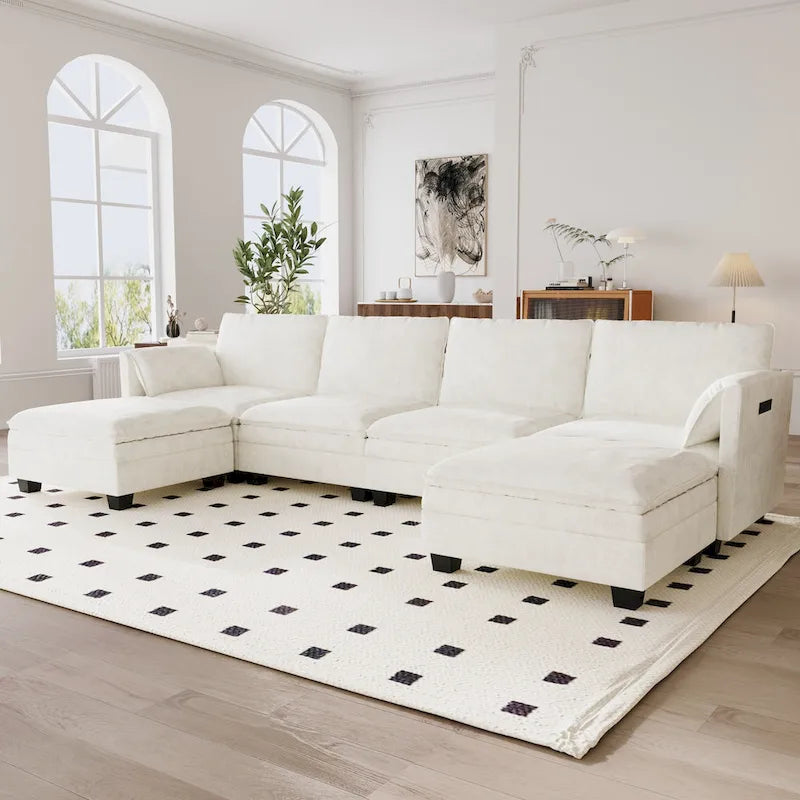 Fauteuil d'appoint pivotant à 360° en tissu bouclette de 32 pouces, entièrement assemblé