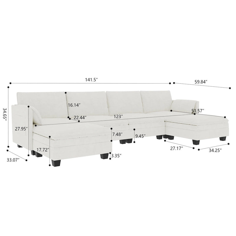 Fauteuil d'appoint pivotant à 360° en tissu bouclette de 32 pouces, entièrement assemblé