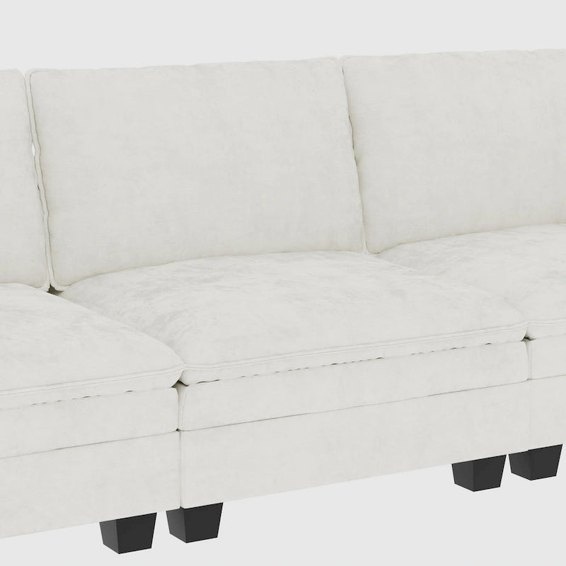 Fauteuil d'appoint pivotant à 360° en tissu bouclette de 32 pouces, entièrement assemblé
