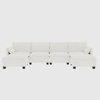 Fauteuil d'appoint pivotant à 360° en tissu bouclette de 32 pouces, entièrement assemblé