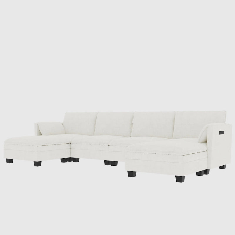 Fauteuil d'appoint pivotant à 360° en tissu bouclette de 32 pouces, entièrement assemblé