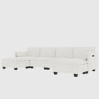Fauteuil d'appoint pivotant à 360° en tissu bouclette de 32 pouces, entièrement assemblé