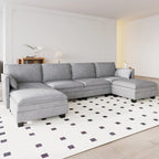Fauteuil d'appoint pivotant à 360° en tissu bouclette de 32 pouces, entièrement assemblé
