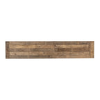 Banc en bois de pin recyclé, style planches rustiques avec finition à base d'eau