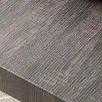 Table basse en béton gris moderne avec base en bloc, capacité de 100 kg