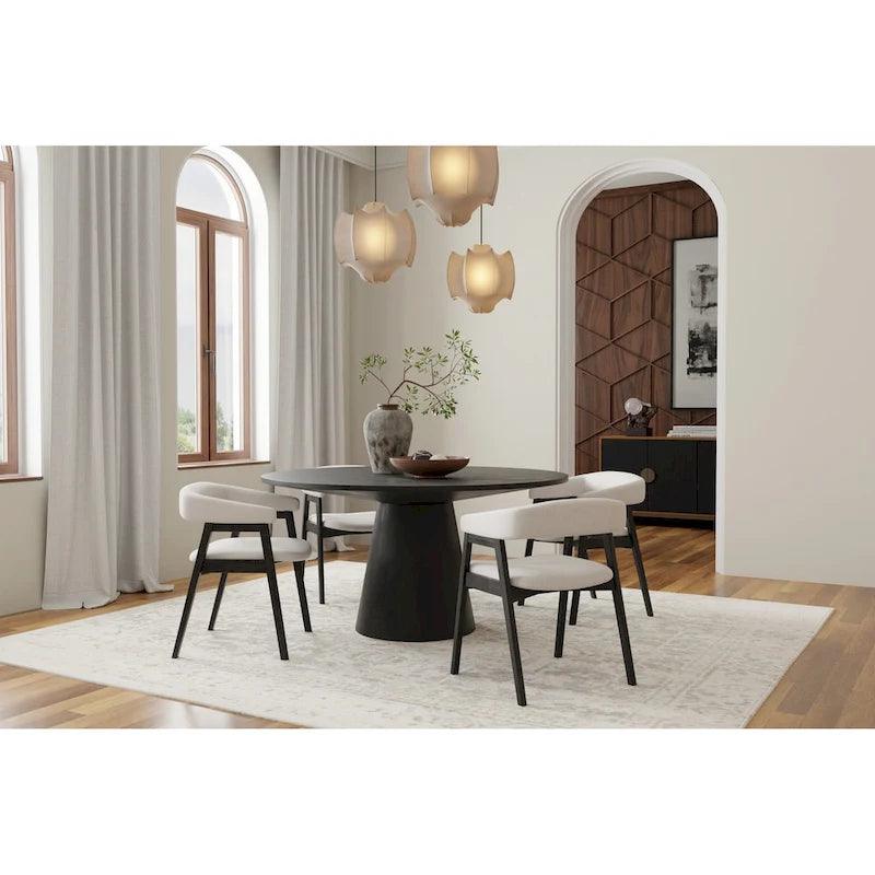 Canapé d'angle en U 6 places de 359,4 cm avec pouf mobile et poches accoudoirs