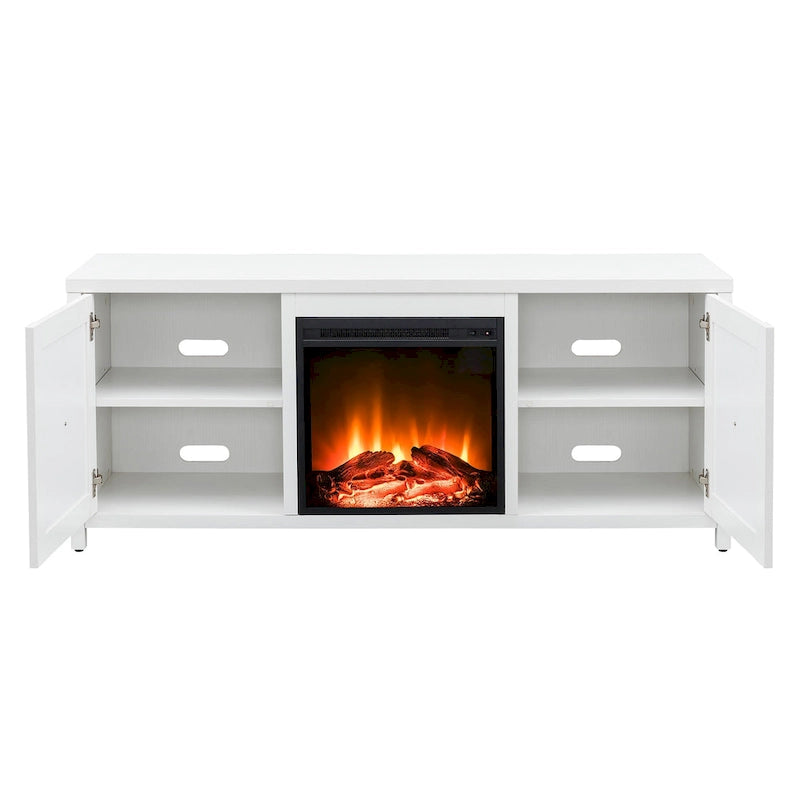 Table basse tournante 3 niveaux en bois, finition chêne noir, ronde 80 cm