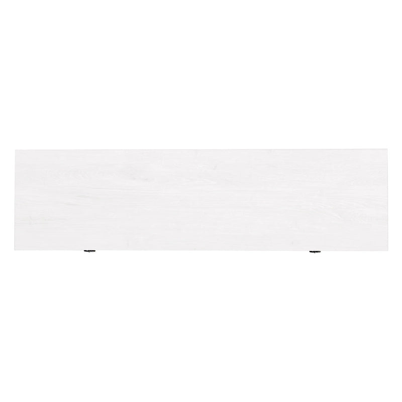 Table basse tournante 3 niveaux en bois, finition chêne noir, ronde 80 cm