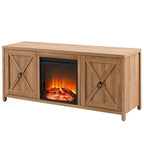 Table basse tournante 3 niveaux en bois, finition chêne noir, ronde 80 cm
