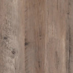 Table basse tournante 3 niveaux en bois, finition chêne noir, ronde 80 cm