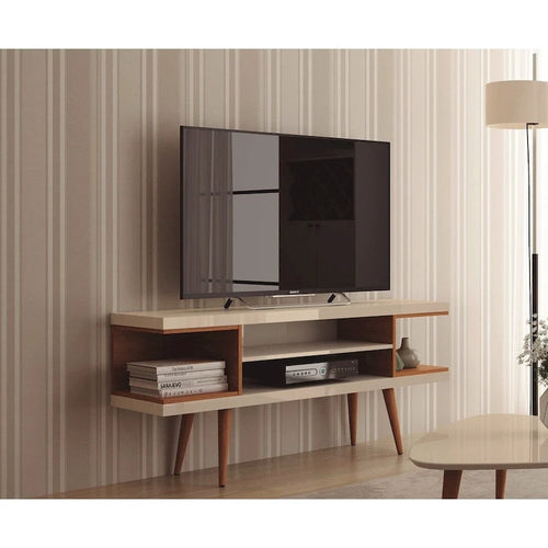 Manhattan Comfort Utopia 53.14 In. Storage Media Cabinet Console
