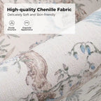 Fauteuil d'appoint moderne déhoussable pivotant à 360° avec coussin amovible, lot de 2