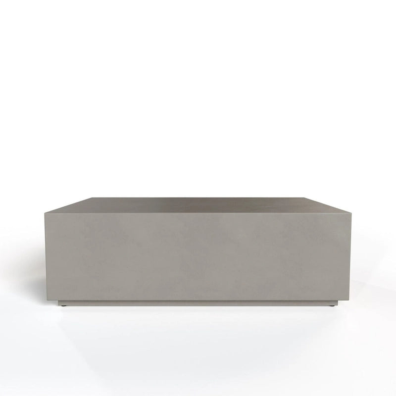 Table basse Fresno en béton gris moderne