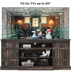 Buffet moderne gris avec 3 tiroirs et étagères réglables